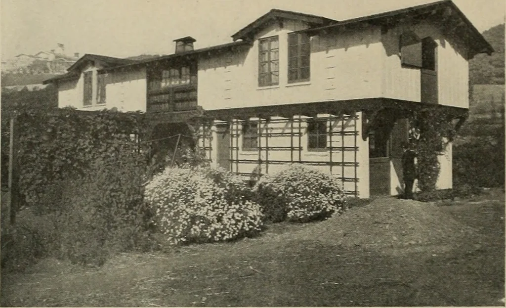 An illustration from The Architect & engineer of California and the Pacific Coast, 1905, leaf 81