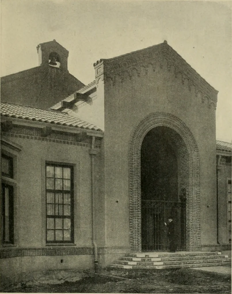An illustration from The Architect & engineer of California and the Pacific Coast, 1905, leaf 86