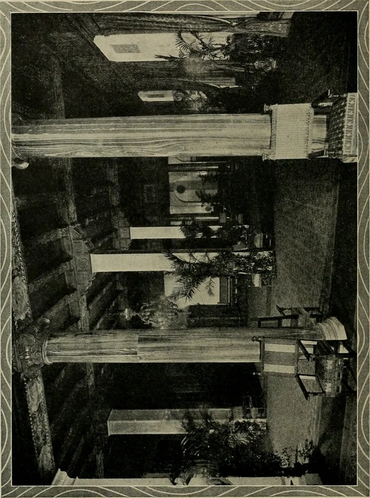 An illustration from The Architect & engineer of California and the Pacific Coast, 1905, leaf 101