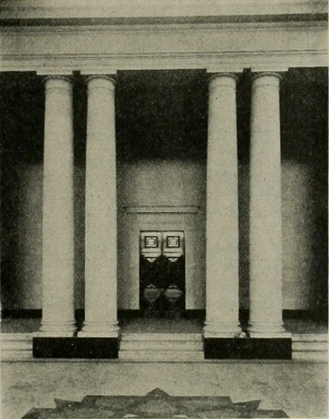An illustration from The Architect & engineer of California and the Pacific Coast, 1905, leaf 132