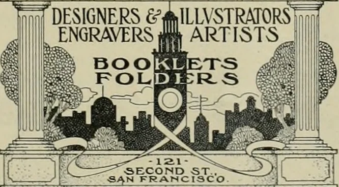 An illustration from The Architect & engineer of California and the Pacific Coast, 1905, leaf 140