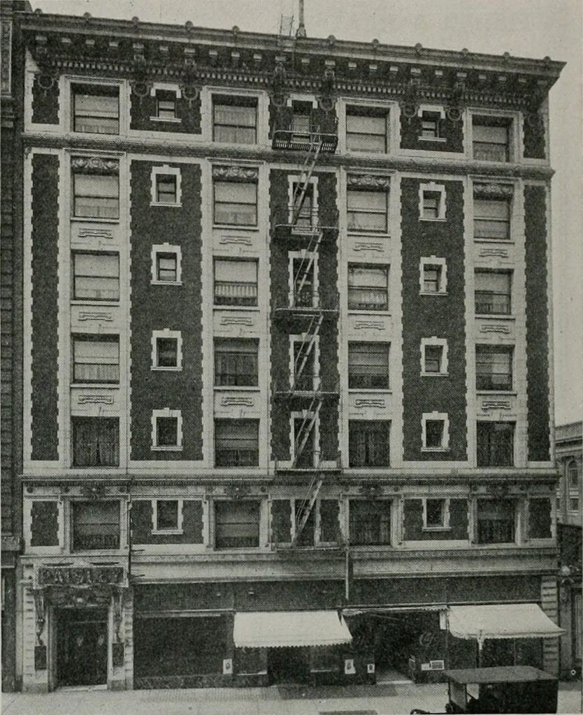 An illustration from The Architect & engineer of California and the Pacific Coast, 1905, leaf 197
