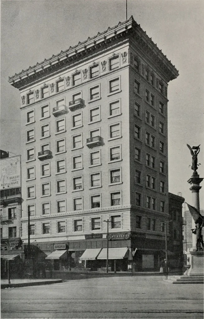 An illustration from The Architect & engineer of California and the Pacific Coast, 1905, leaf 206