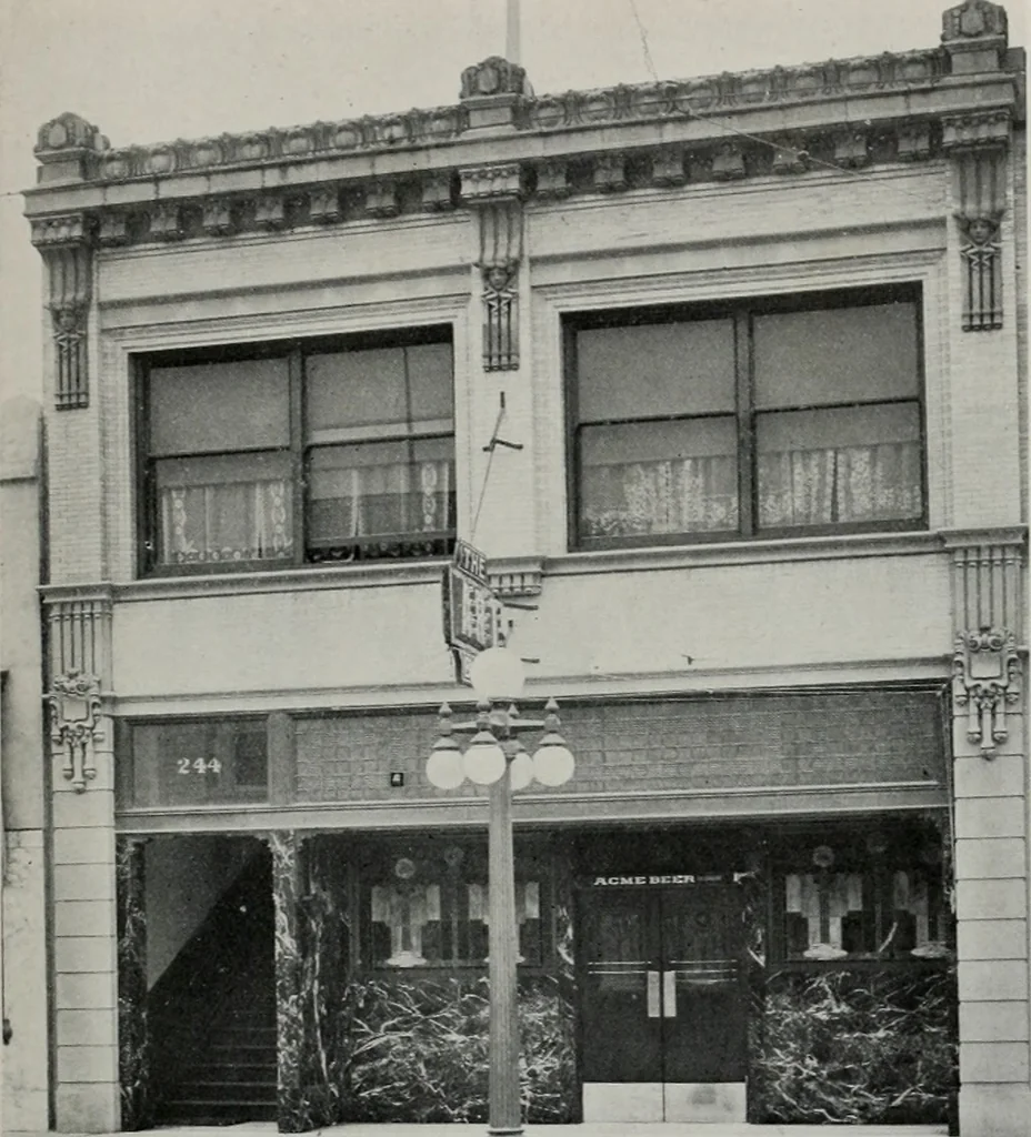 An illustration from The Architect & engineer of California and the Pacific Coast, 1905, leaf 211