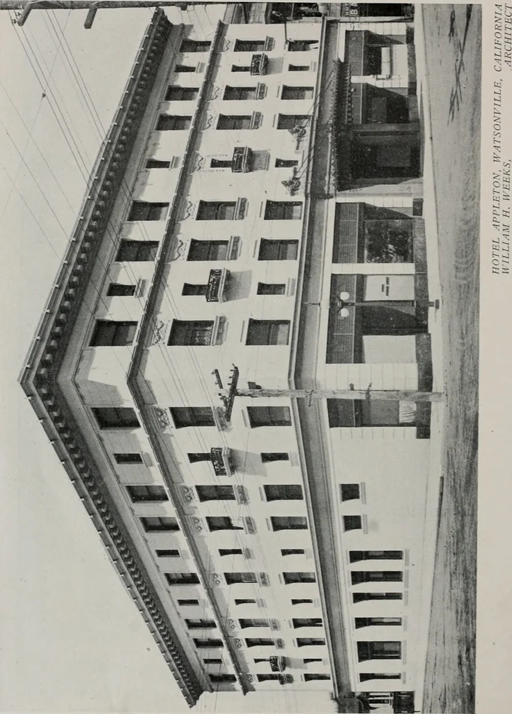An illustration from The Architect & engineer of California and the Pacific Coast, 1905, leaf 214