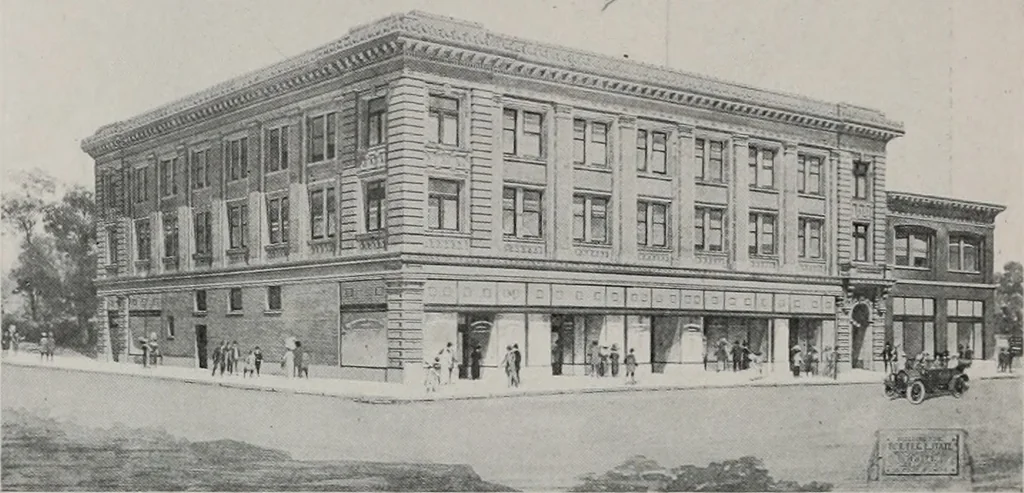 An illustration from The Architect & engineer of California and the Pacific Coast, 1905, leaf 218