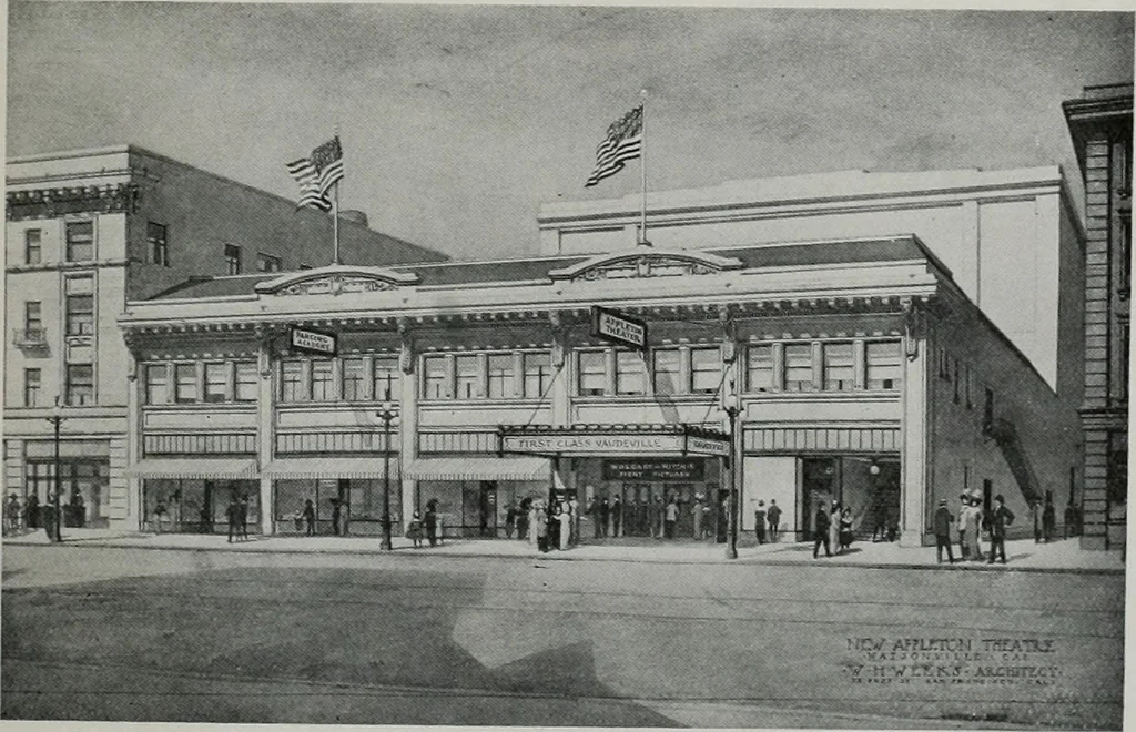 An illustration from The Architect & engineer of California and the Pacific Coast, 1905, leaf 225