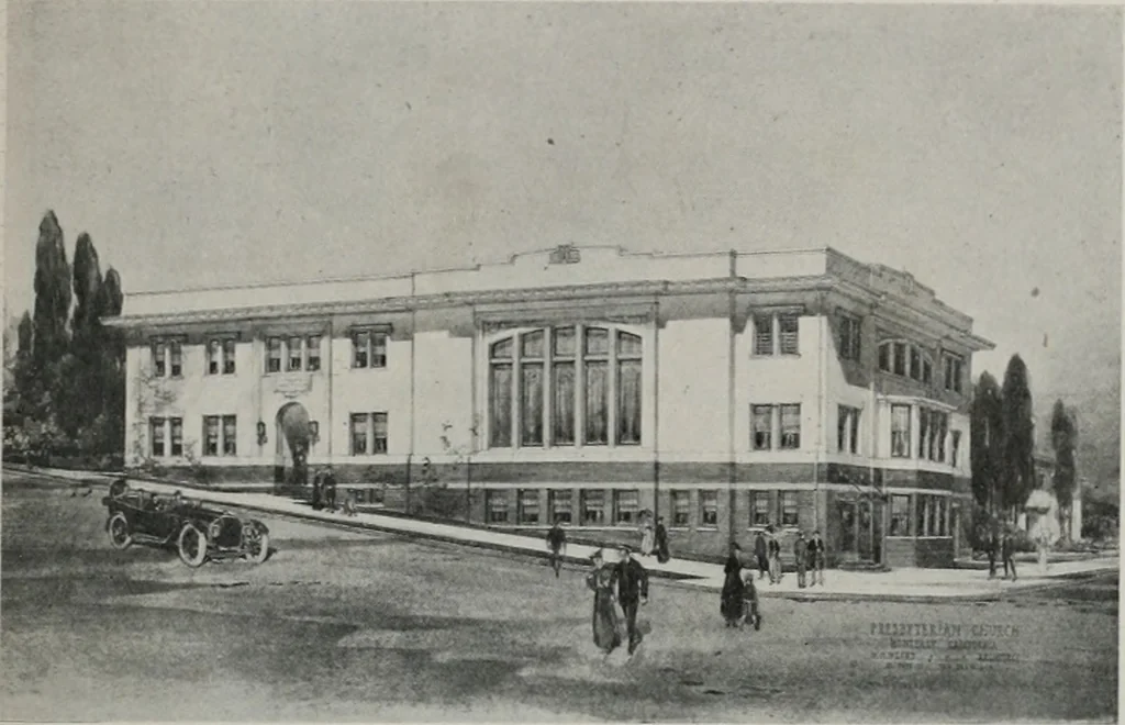 An illustration from The Architect & engineer of California and the Pacific Coast, 1905, leaf 227