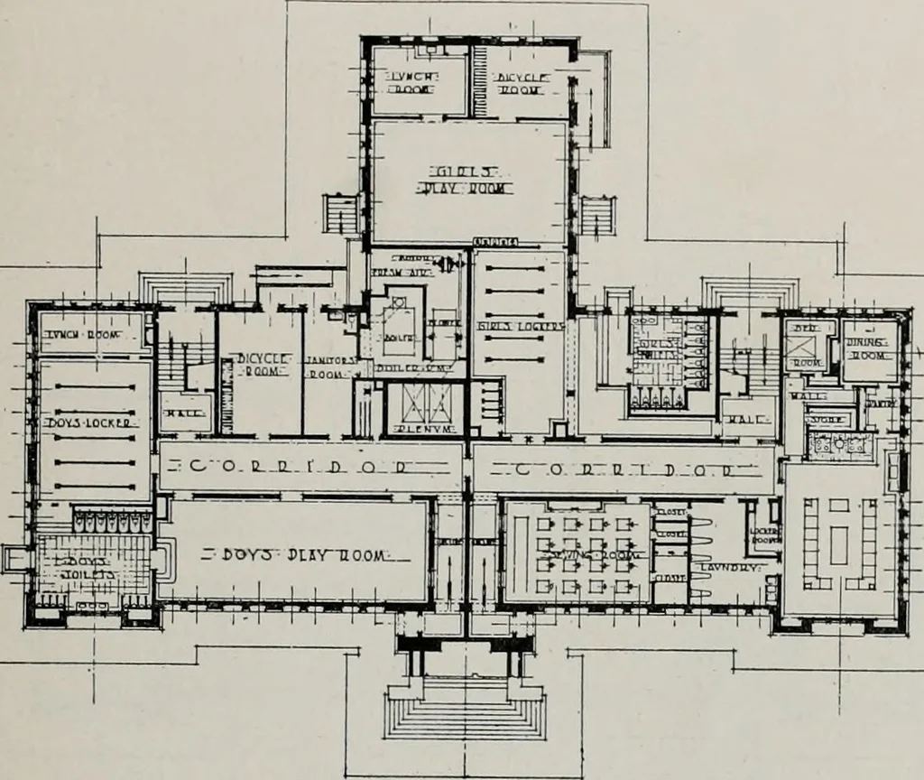 An illustration from The Architect & engineer of California and the Pacific Coast, 1905, leaf 231