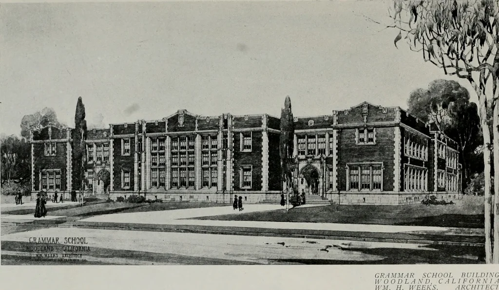 An illustration from The Architect & engineer of California and the Pacific Coast, 1905, leaf 239