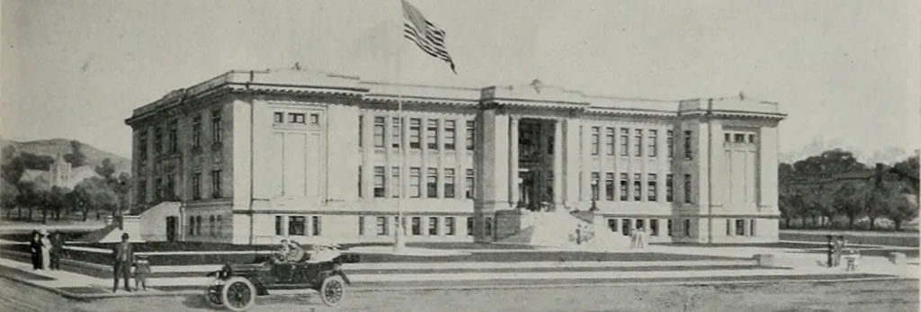 An illustration from The Architect & engineer of California and the Pacific Coast, 1905, leaf 241