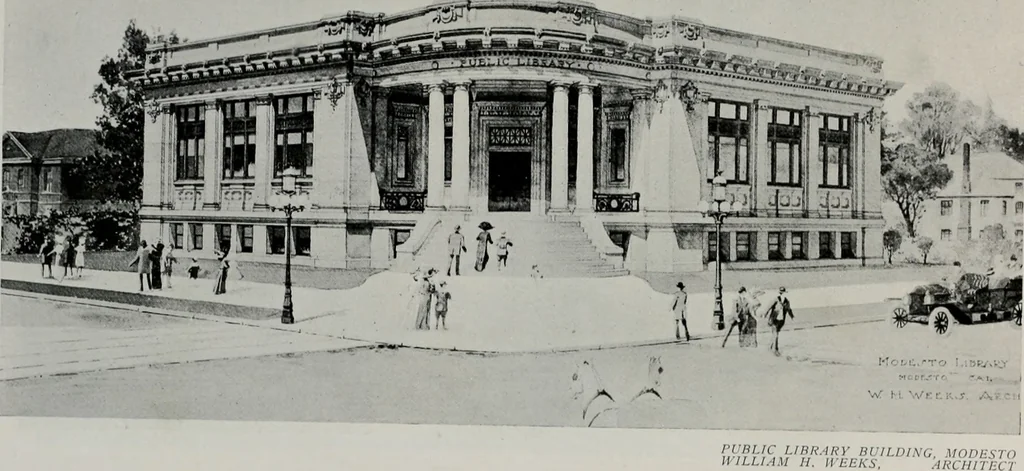 An illustration from The Architect & engineer of California and the Pacific Coast, 1905, leaf 243