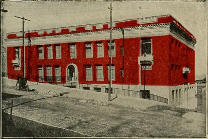 An illustration from The Architect & engineer of California and the Pacific Coast, 1905, leaf 31