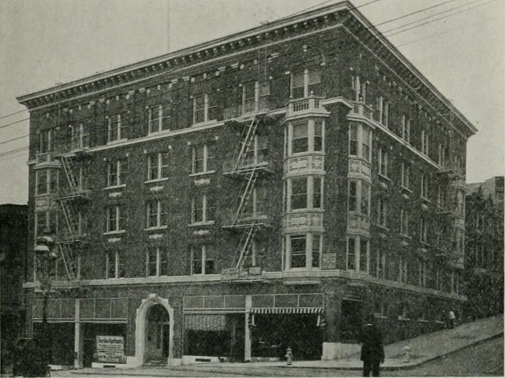 An illustration from The Architect & engineer of California and the Pacific Coast, 1905, leaf 319