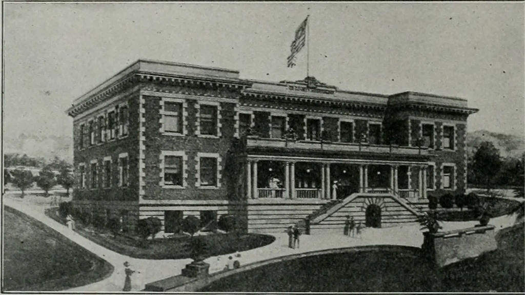 An illustration from The Architect & engineer of California and the Pacific Coast, 1905, leaf 322