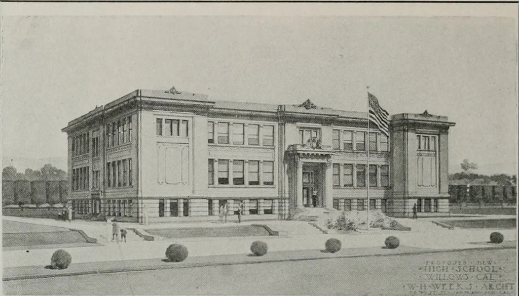 An illustration from The Architect & engineer of California and the Pacific Coast, 1905, leaf 324