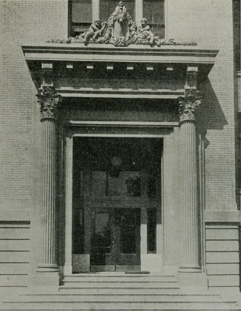 An illustration from The Architect & engineer of California and the Pacific Coast, 1905, leaf 327