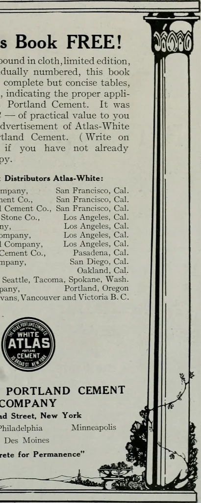 An illustration from The Architect & engineer of California and the Pacific Coast, 1905, leaf 339