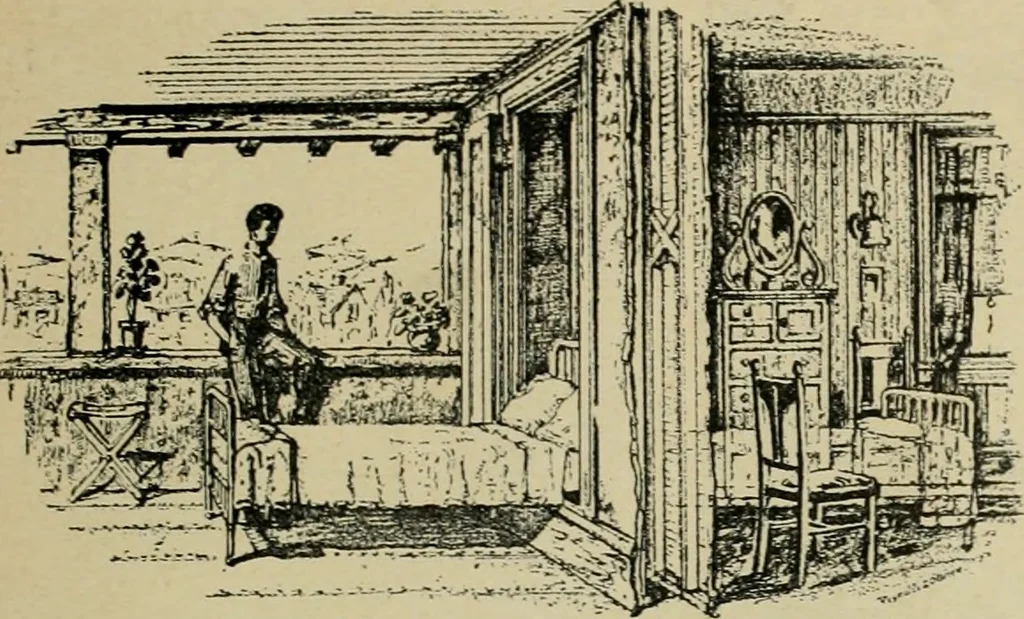 An illustration from The Architect & engineer of California and the Pacific Coast, 1905, leaf 38