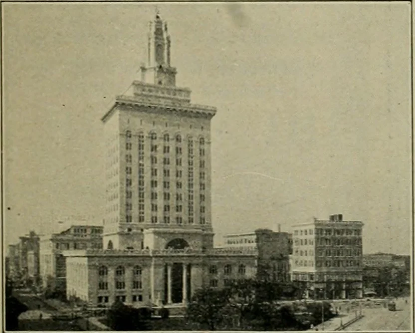 An illustration from The Architect & engineer of California and the Pacific Coast, 1905, leaf 38