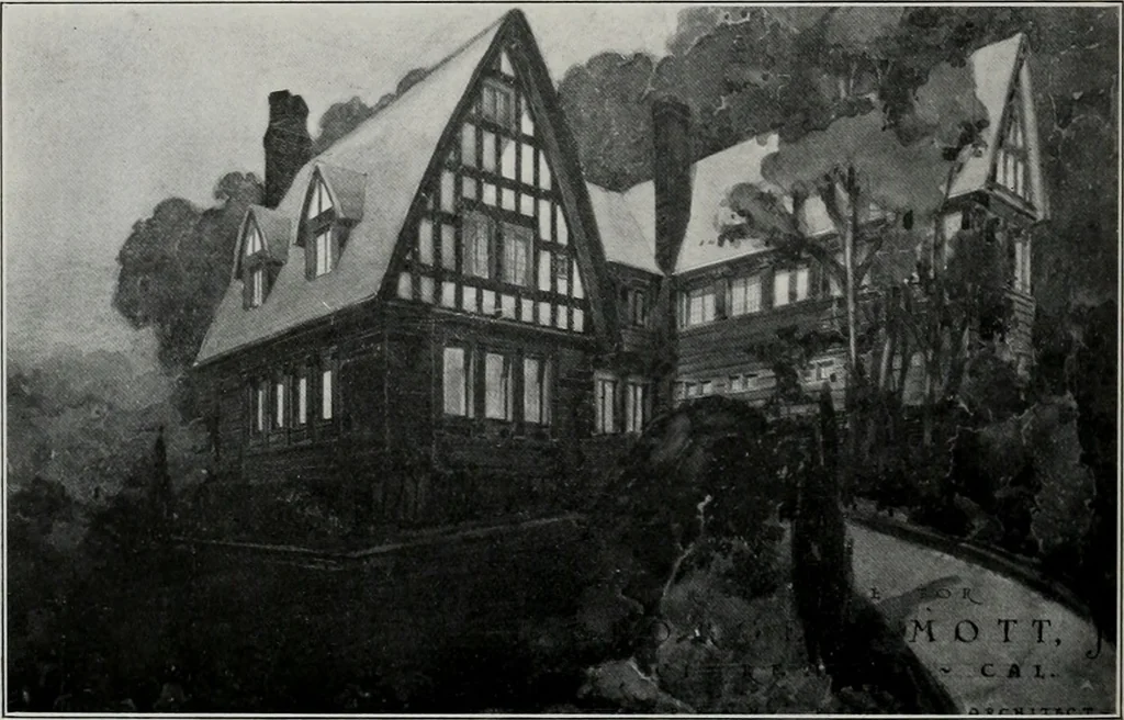 An illustration from The Architect & engineer of California and the Pacific Coast, 1905, leaf 397