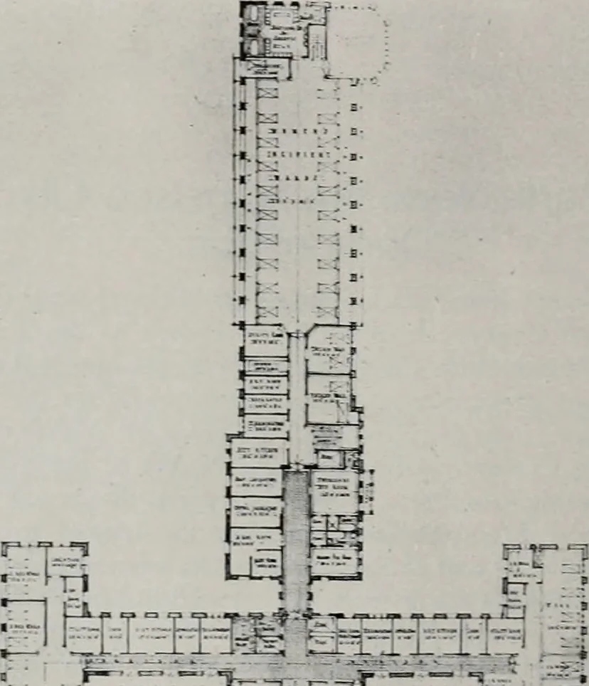 An illustration from The Architect & engineer of California and the Pacific Coast, 1905, leaf 409