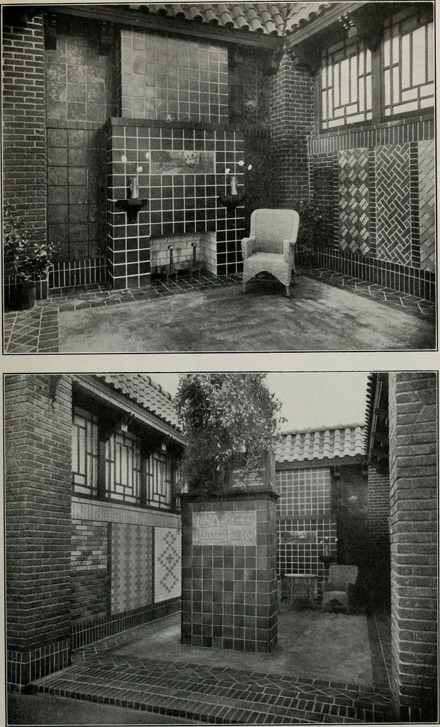 An illustration from The Architect & engineer of California and the Pacific Coast, 1905, leaf 422