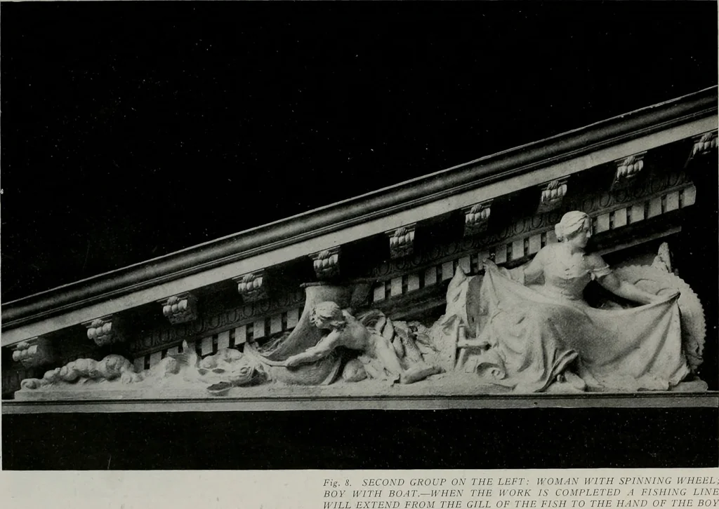 An illustration from The Architect & engineer of California and the Pacific Coast, 1905, leaf 438