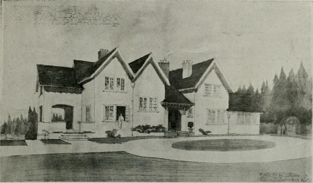 An illustration from The Architect & engineer of California and the Pacific Coast, 1905, leaf 442