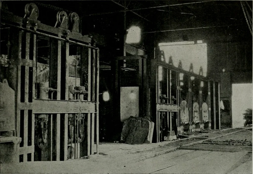 An illustration from The Architect & engineer of California and the Pacific Coast, 1905, leaf 454