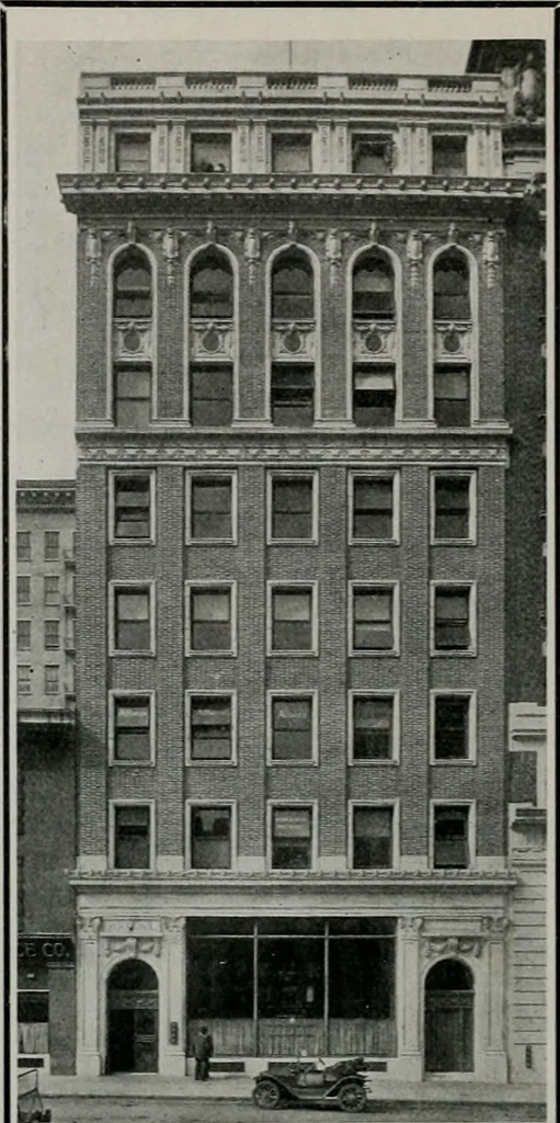 An illustration from The Architect & engineer of California and the Pacific Coast, 1905, leaf 481