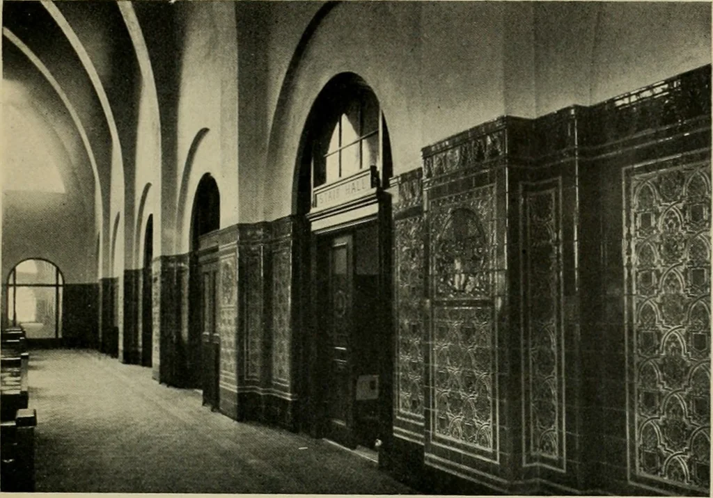 An illustration from The Architect & engineer of California and the Pacific Coast, 1905, leaf 50