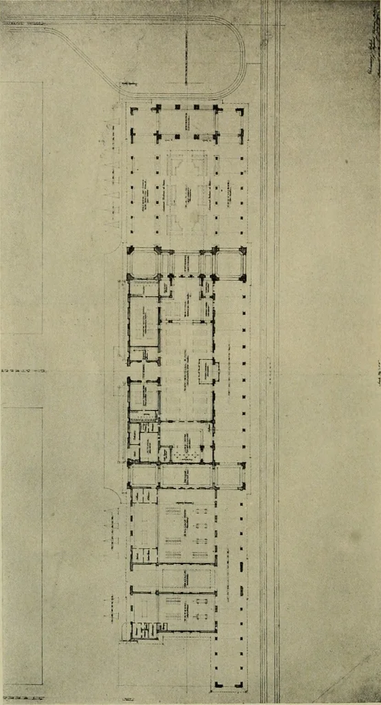 An illustration from The Architect & engineer of California and the Pacific Coast, 1905, leaf 51