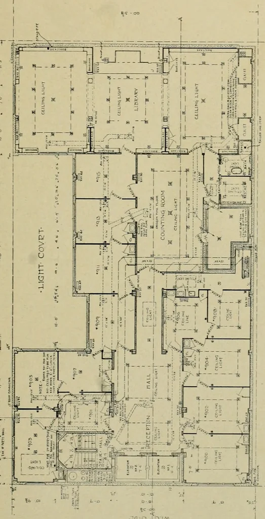 An illustration from The Architect & engineer of California and the Pacific Coast, 1905, leaf 66