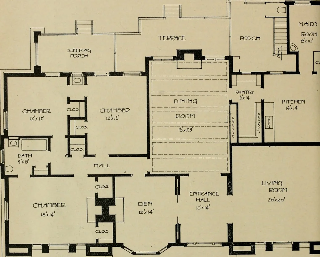 An illustration from The Architect & engineer of California and the Pacific Coast, 1905, leaf 85