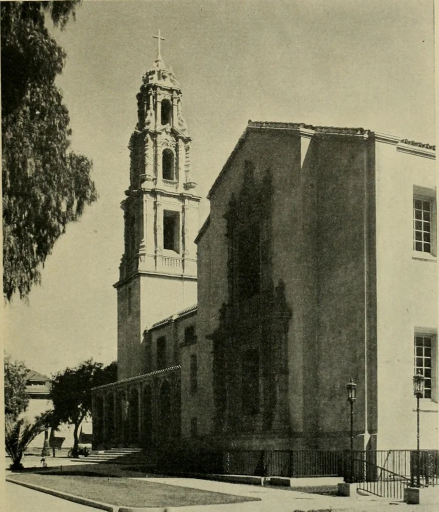 An illustration from The Architect & engineer of California and the Pacific Coast, 1905, leaf 90