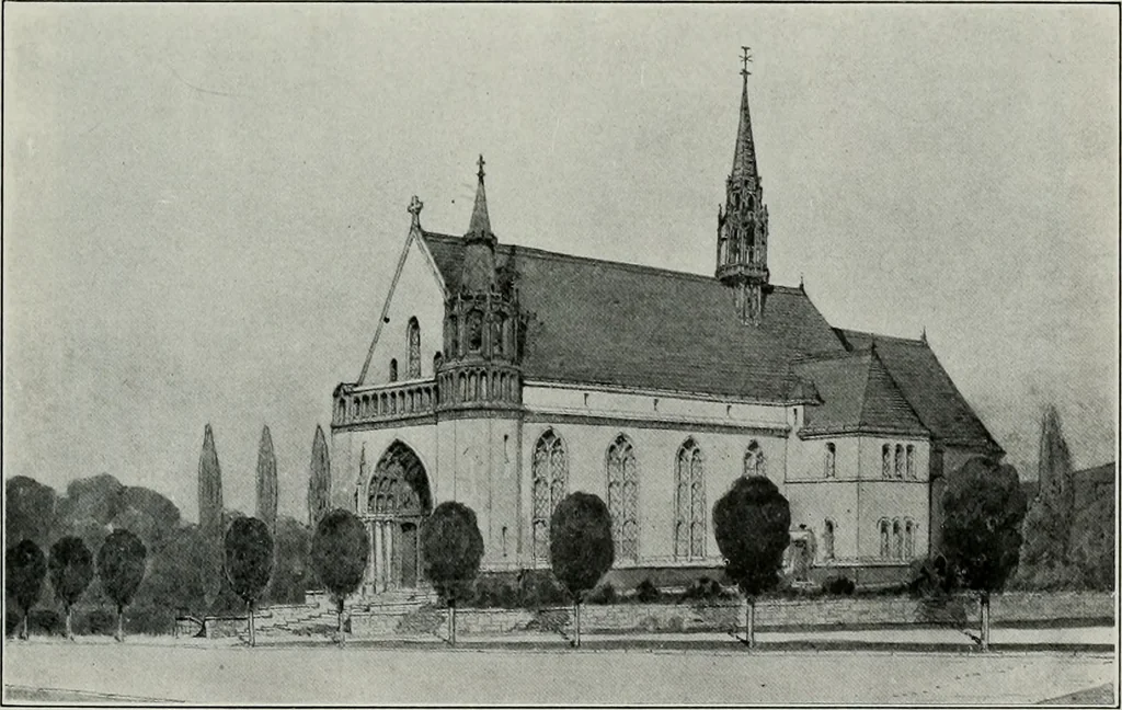 An illustration from The Architect & engineer of California and the Pacific Coast, 1905, leaf 104