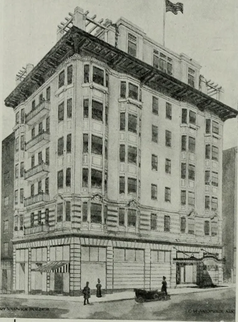 An illustration from The Architect & engineer of California and the Pacific Coast, 1905, leaf 140