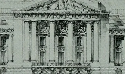 An illustration from The Architect & engineer of California and the Pacific Coast, 1905, leaf 147