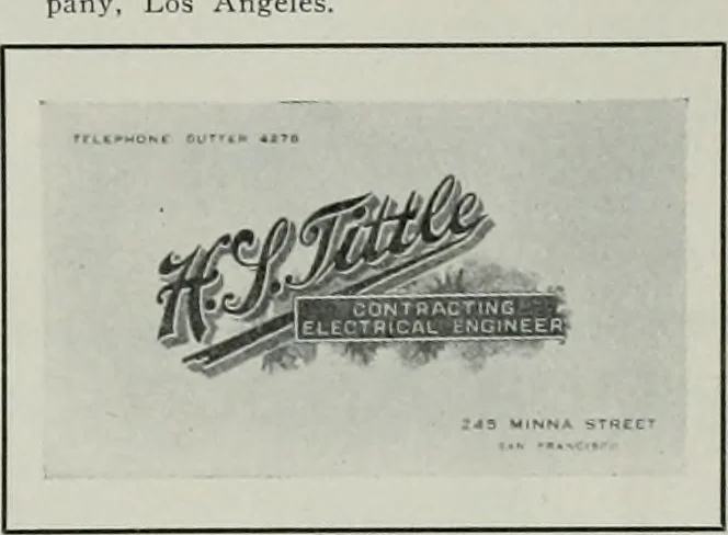 An illustration from The Architect & engineer of California and the Pacific Coast, 1905, leaf 16