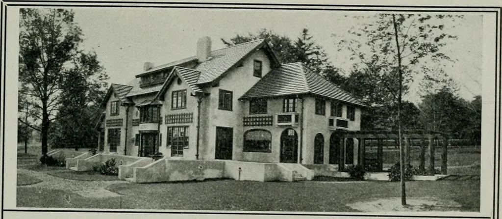 An illustration from The Architect & engineer of California and the Pacific Coast, 1905, leaf 168