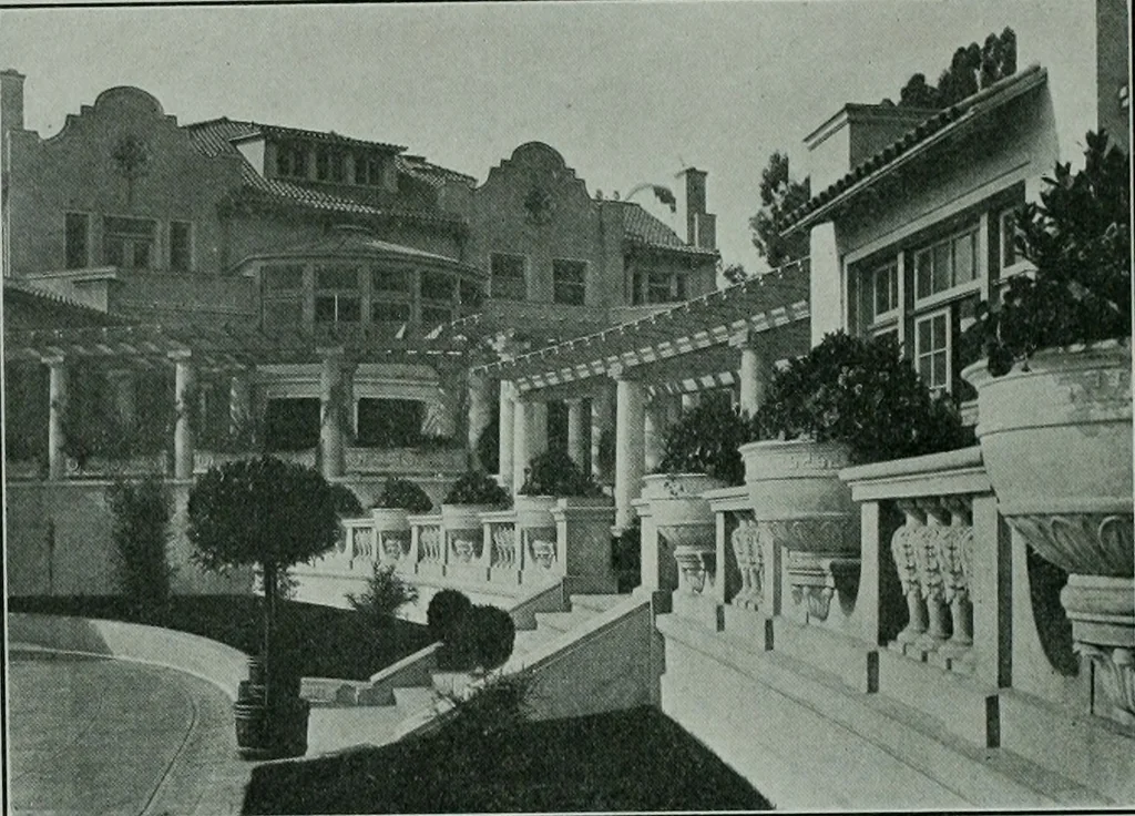 An illustration from The Architect & engineer of California and the Pacific Coast, 1905, leaf 189