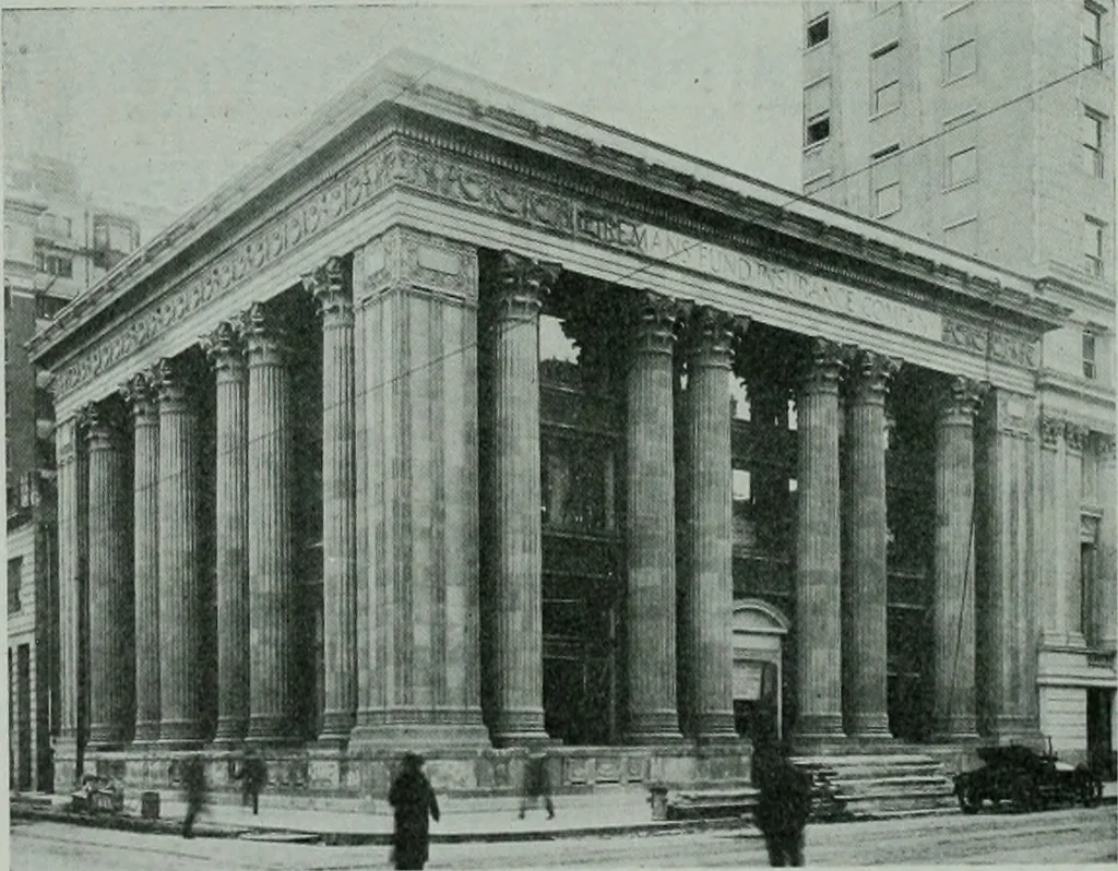 An illustration from The Architect & engineer of California and the Pacific Coast, 1905, leaf 195
