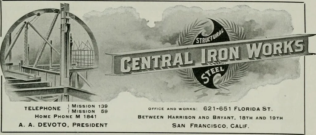 An illustration from The Architect & engineer of California and the Pacific Coast, 1905, leaf 196