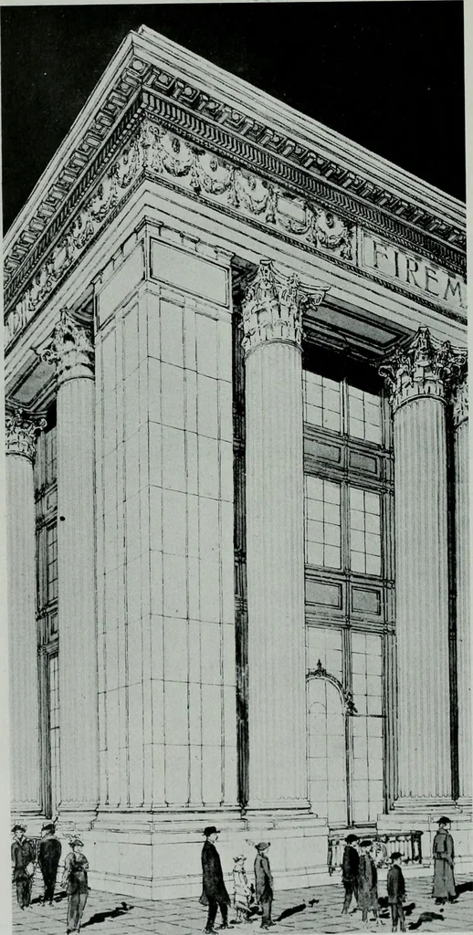 An illustration from The Architect & engineer of California and the Pacific Coast, 1905, leaf 205