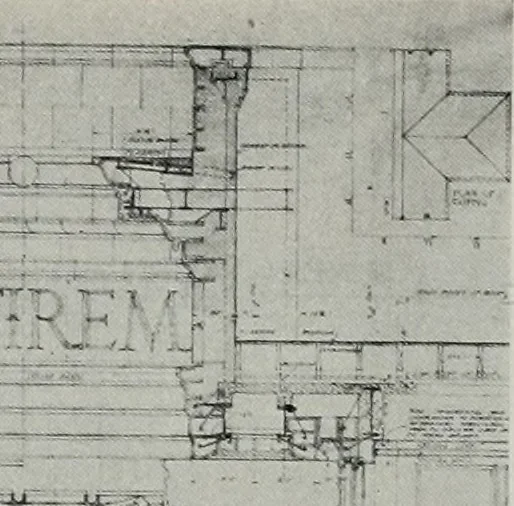 An illustration from The Architect & engineer of California and the Pacific Coast, 1905, leaf 206
