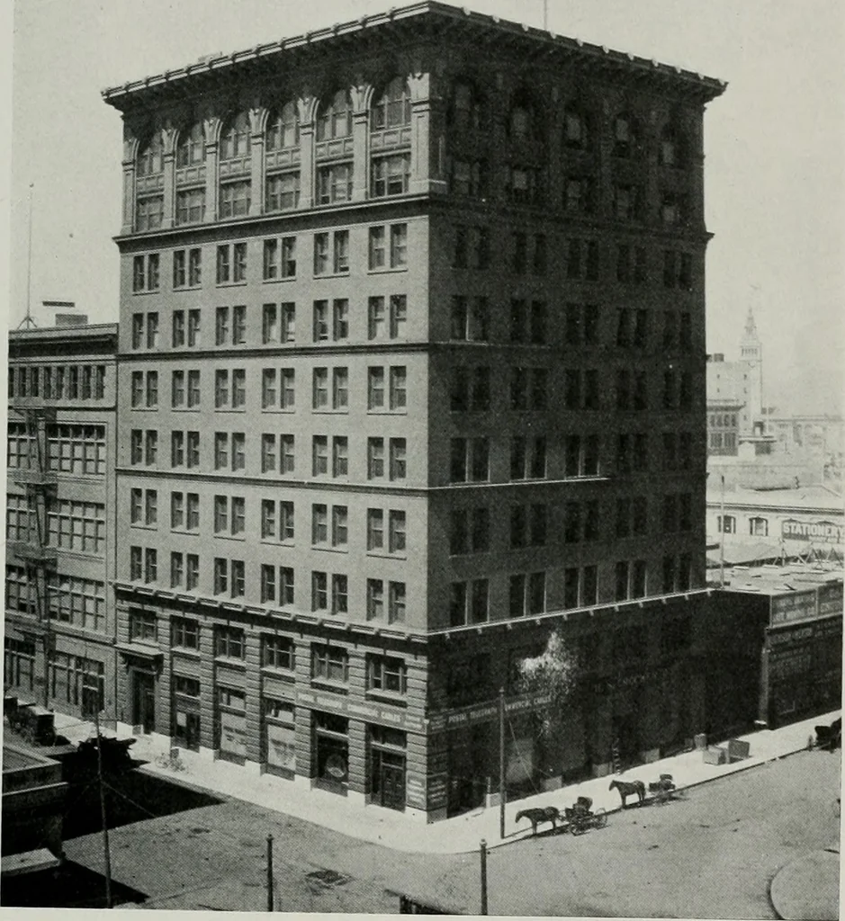 An illustration from The Architect & engineer of California and the Pacific Coast, 1905, leaf 210