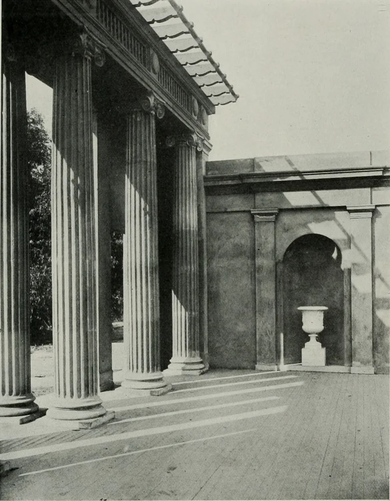 An illustration from The Architect & engineer of California and the Pacific Coast, 1905, leaf 224