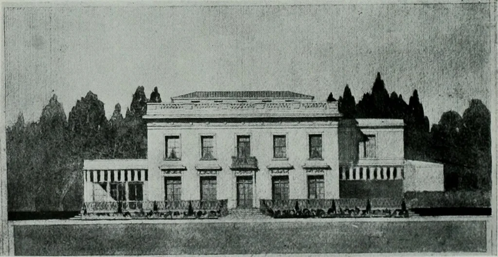 An illustration from The Architect & engineer of California and the Pacific Coast, 1905, leaf 225