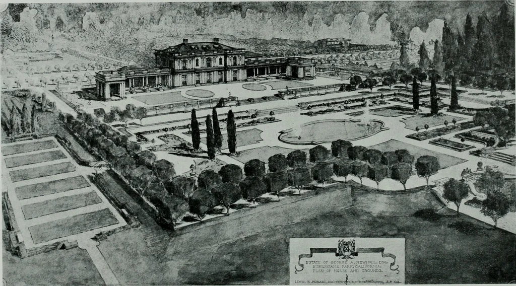 An illustration from The Architect & engineer of California and the Pacific Coast, 1905, leaf 229